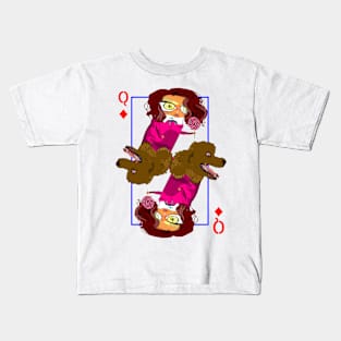 Queen of diamonds Kids T-Shirt